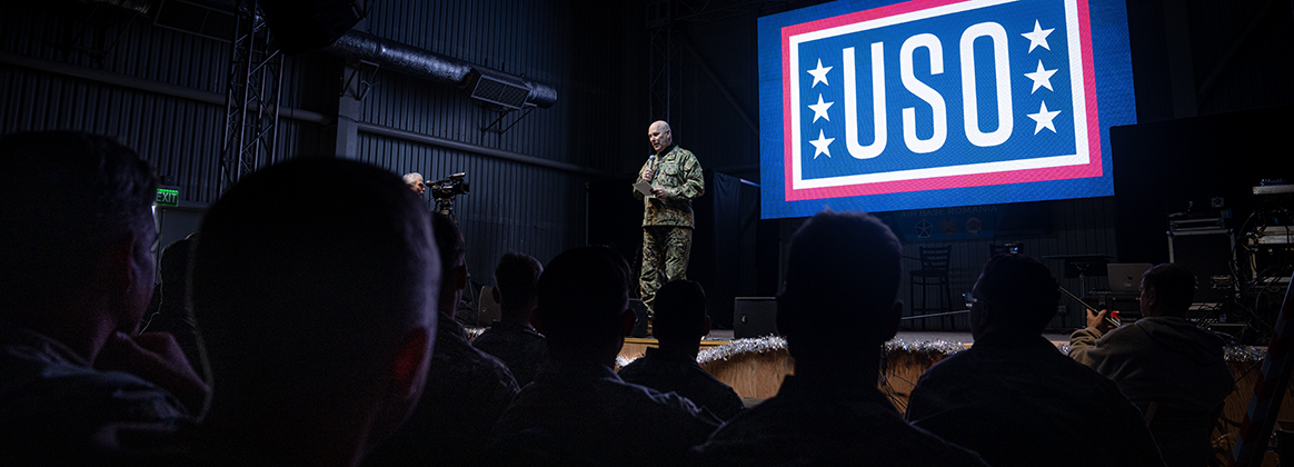 VCJCS Participates in USO Holidays Tour